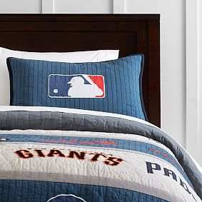 Pottery barn mlb quilt discount