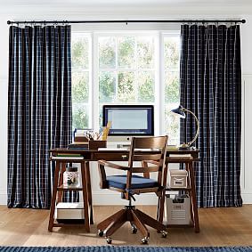 Boxter Plaid Blackout Curtain