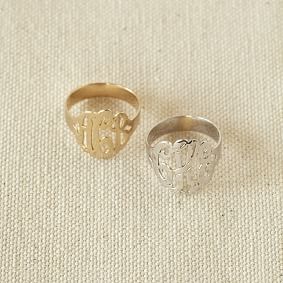 Monogram Ring