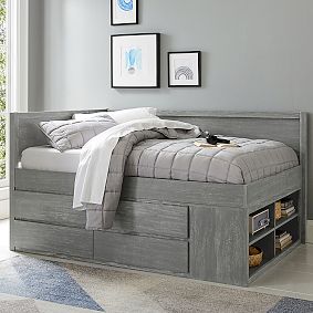 Costa Captain's Corner Bed &amp; 6-Drawer Dresser Set