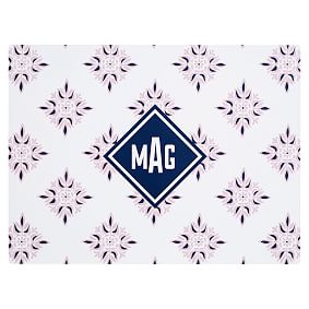 Personalized Desk Mat, Preppy Tile