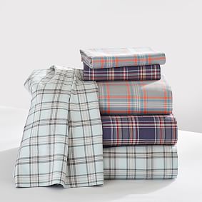 Relaxed Plaid Sheet Set