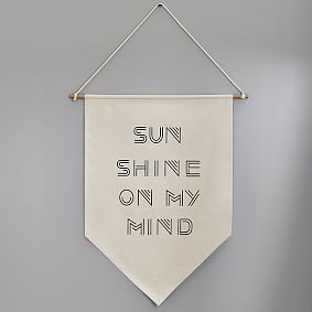 Sunshine Canvas Banner