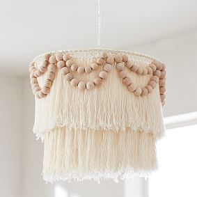 Tiered Fringe Chandelier