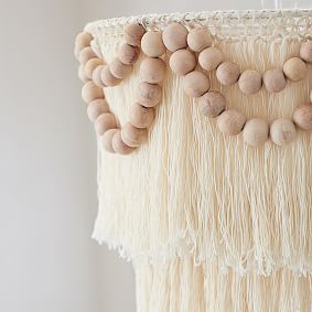 Tiered Fringe Chandelier