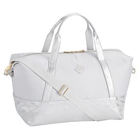 Sleepover Silver Duffle