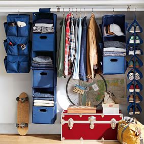 Rotating Hanging Closet Storage