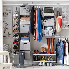 Rotating Hanging Closet Storage