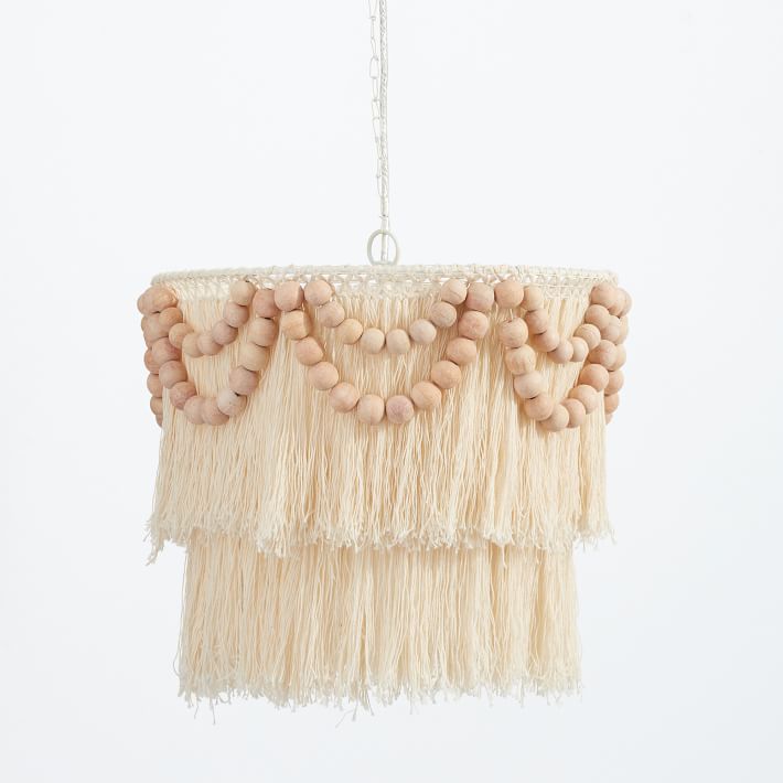 Tiered Fringe Chandelier