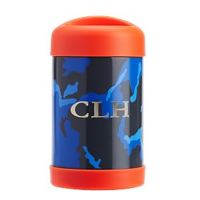 Blue Camo 16 oz Hot/Cold Container