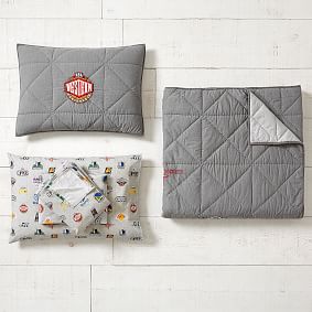 Pottery barn teen quilt nba orders quilt and standard shams