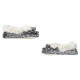 Sequin moccasin slippers online