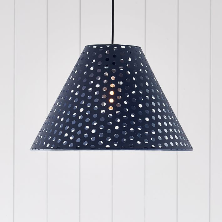 Perforated Cone Pendant