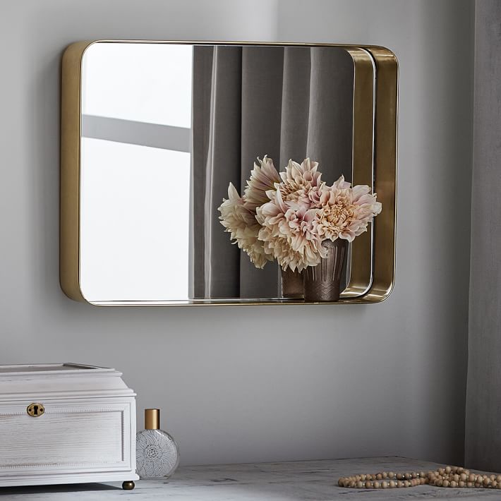 Brass Beauty Mirror