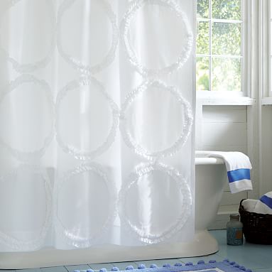 Pottery Barn Teen on sale Shower Curtain