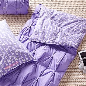 Loops-A-Lot Sleeping Bag &amp; Pillowcase, Purple