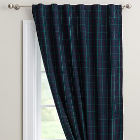 Boxter Plaid Blackout Curtain