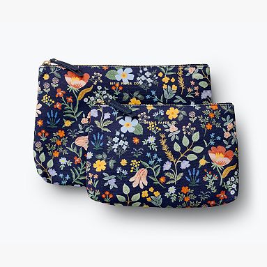 Rifle Paper Co. Bramble Fields Zippered Pouch Set | Pottery Barn Teen