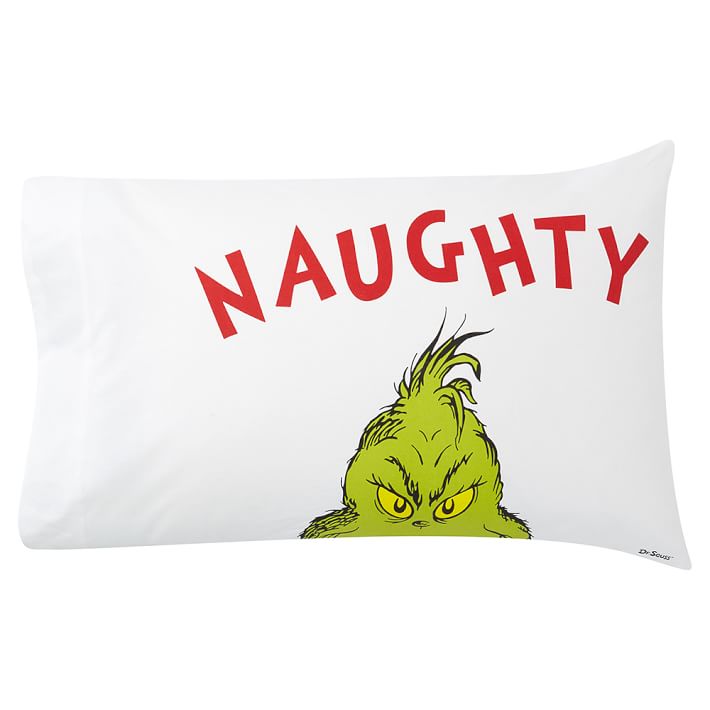 Dr. Seuss s The Grinch Pillowcases Set Of 2