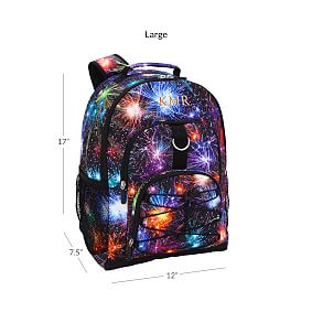 Gear-Up Fireworks Black  Backpack