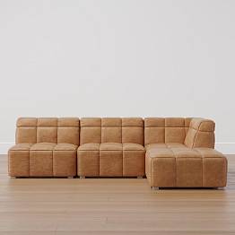 Baldwin L-Shaped Sectional Set (96")