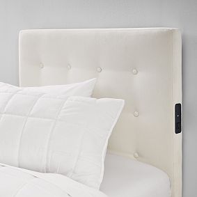 No Nails Tufted Smart Faux Headboard