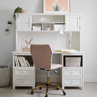 Art desk with hutch discount