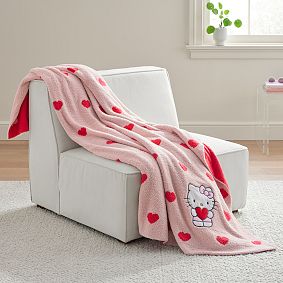 Hello Kitty shops Plush Blanket - Queen Size