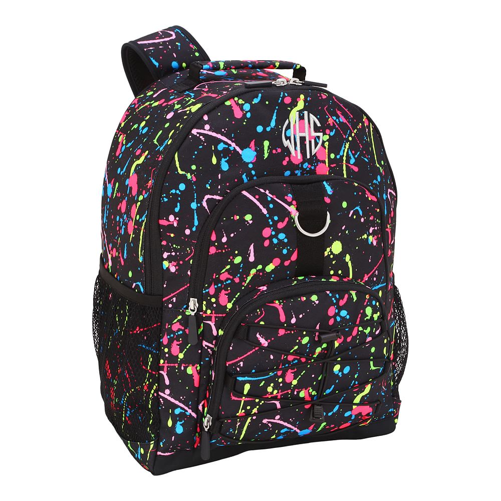 Gear-Up Splatter Black  Backpacks
