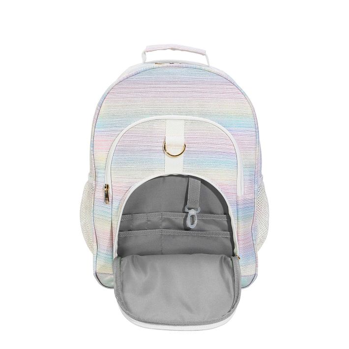 Gear Up Metallic Ombre Stripes Backpack Pottery Barn Teen