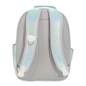 Gear-Up Aqua Scallop Metallic Backpack