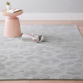 Open Box:  Leopard Performance Rug - Grey