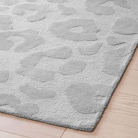 Open Box:  Leopard Performance Rug - Grey