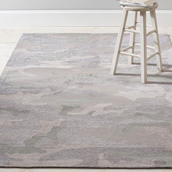 Camo Wool Rug