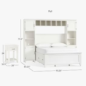 Hampton Storage Bed Super Set &amp; Nightstand