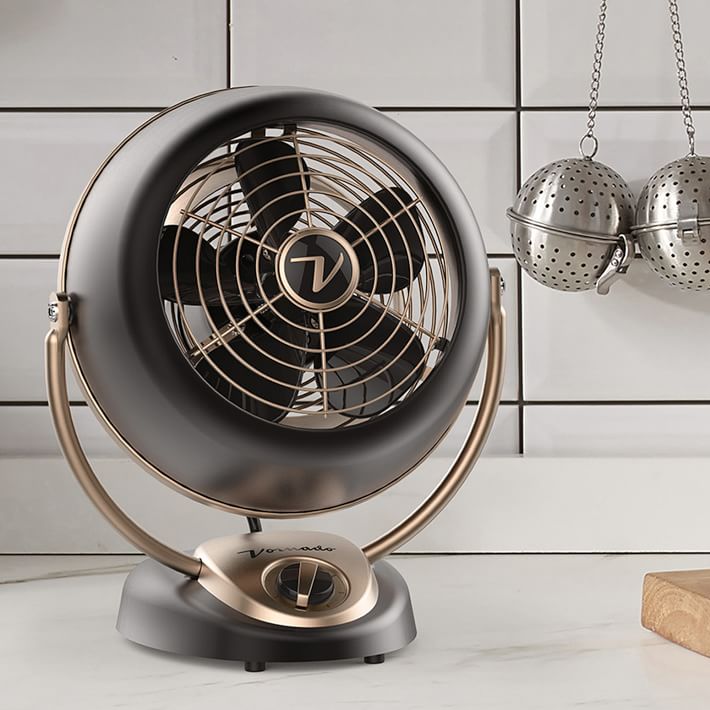 Vornado 2024 VFAN Alchemy Vintage Fan, Gunmetal