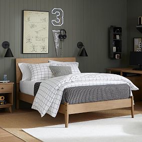 Keaton Platform Bed Full Simply White