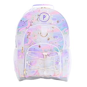 Gear Up Color Flow Metallic Watercolor Tie-Dye  Backpack