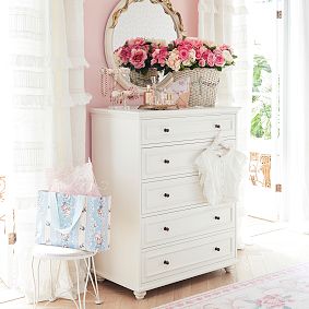 Chelsea 5-Drawer Tall Dresser (38.5w x 22.5d&quot;)