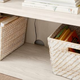 Costa Double 3-Shelf Bookcase (80&quot;)