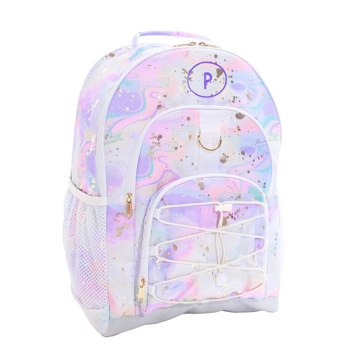 Gear Up Color Flow Metallic Watercolor Tie-Dye  Backpack