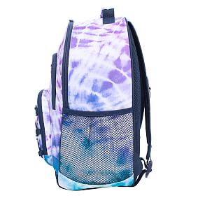Gear-Up Purple Navy Laguna  Tie-Dye Backpack