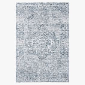 Aubrey Washable Rug - Blue Multi