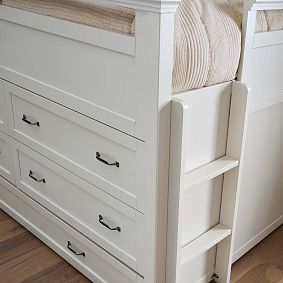 Hampton Full Sleepover Loft Bed with Trundle