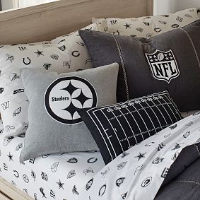 NFL Team Patch Pillow Cover