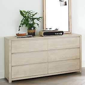 Costa 6-Drawer Wide Dresser (56w x 19d&quot;)