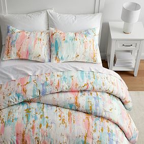 Skylar Metallic Printed Comforter