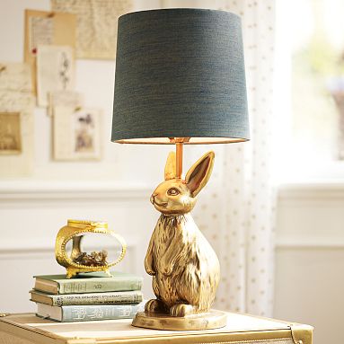 Handmade rabbit store night light, Alice in Wonderland, clay time rabbit desk lamp, cute bunny bedside lamp, table lamp, gift for kids