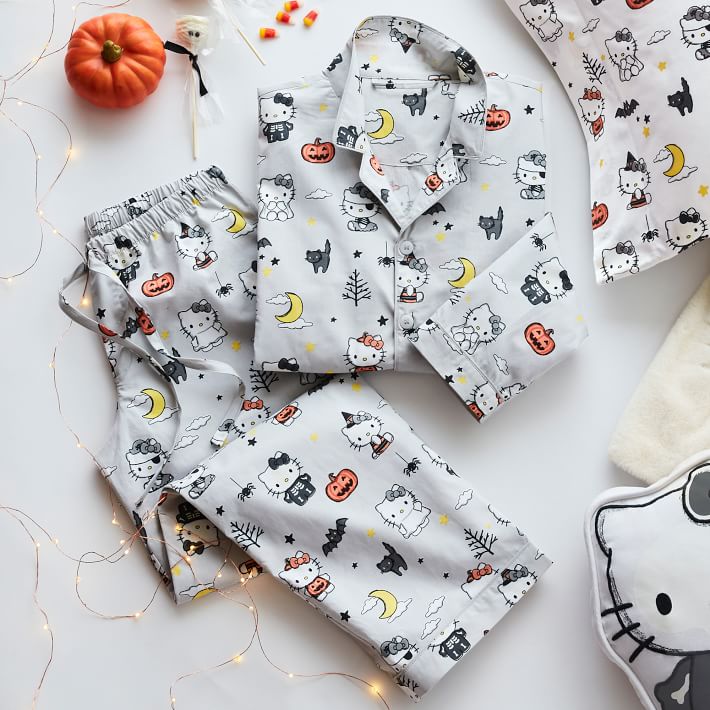 Hello Kitty deals Halloween Kids Pajama Set