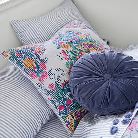 Tufted Watercolor Stripe Sheet Set